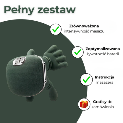GłębokiDotyk™ – Masażer imitujący ruchy prawdziwych dłoni